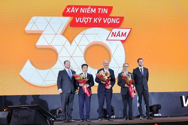 Sika Việt Nam Kỉ Niệm 30 Năm Xây dựng và phát triển thị trường Việt Nam.