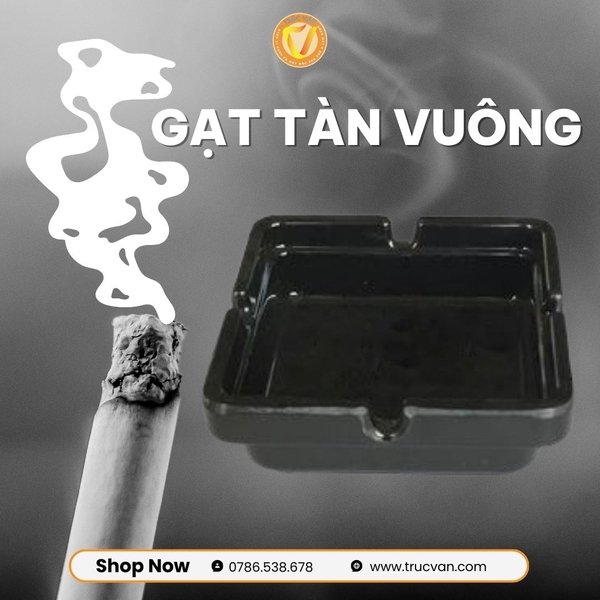 Gạt tàn vuông