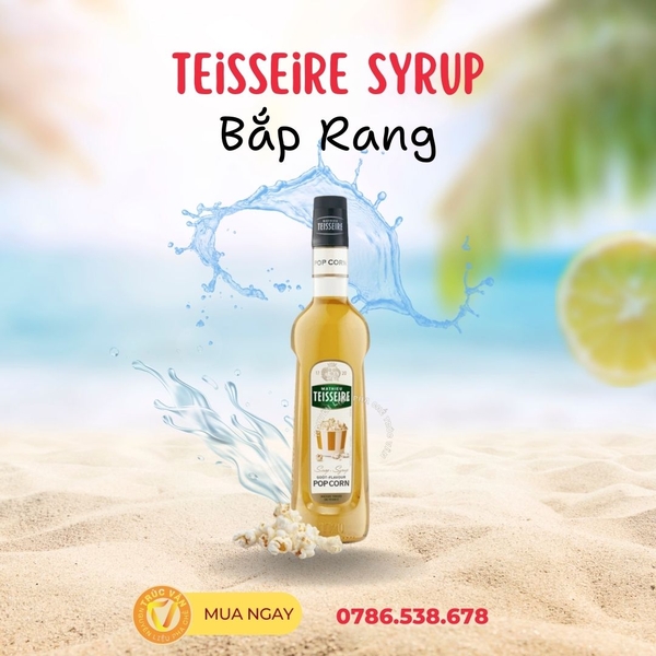 Syrup Teisseire Bắp Rang Bơ