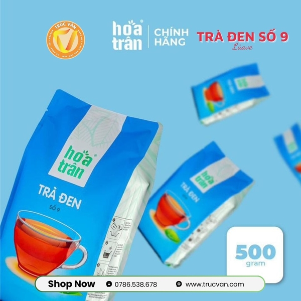 Trà đen số 9 Hoa Trân Lúa Về