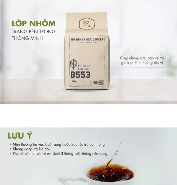 Dotea - Trà đen bá tước B252 - 500g