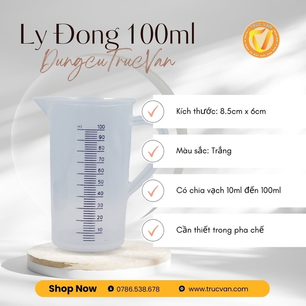 Ly đong 100ml
