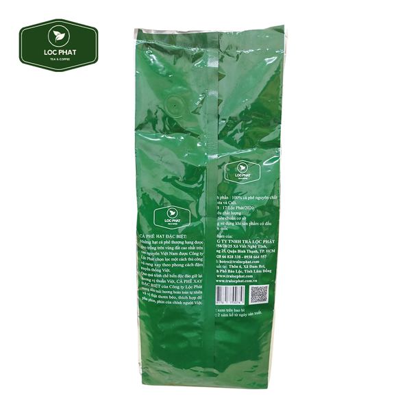 Cà phê hạt đặc biệt Lộc Phát - Pha máy