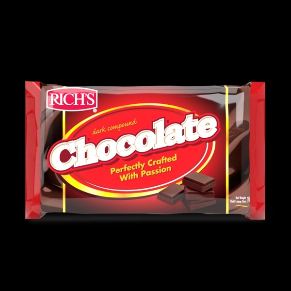 Rich's - Socola Compound Đen Thỏi 1Kg