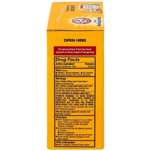 Bột Baking Soda Arm & Hammer 454G