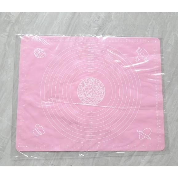Tấm nhào bột silicon 40x50 - hồng
