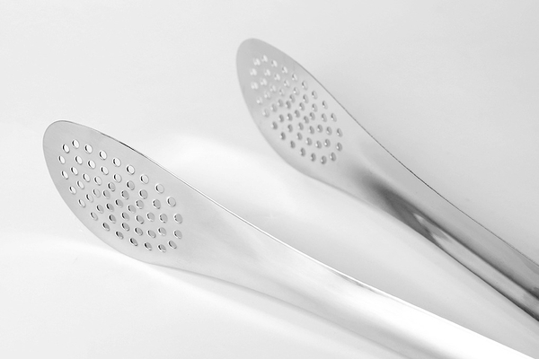 Kẹp gắp inox tổ ong 13 x3 cm ( 5 in )