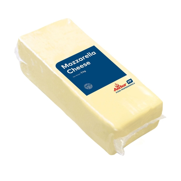 Phô mai Mozzarella Anchor khối 5kg