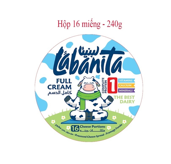 Phô Mai Labanita 16 miếng 240g