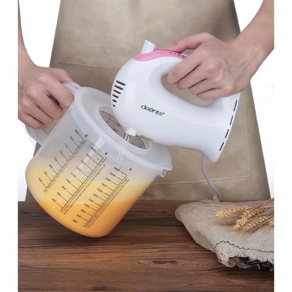 Ca Nhựa Đánh Trứng và Kem Cheese  Có Nắp 2L5