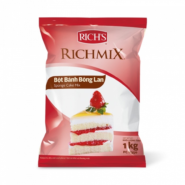 Bột bánh bông lan Richmix Túi 1Kg