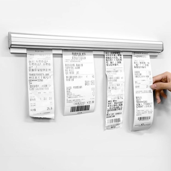 Thanh kẹp bill 60cm + băng dính