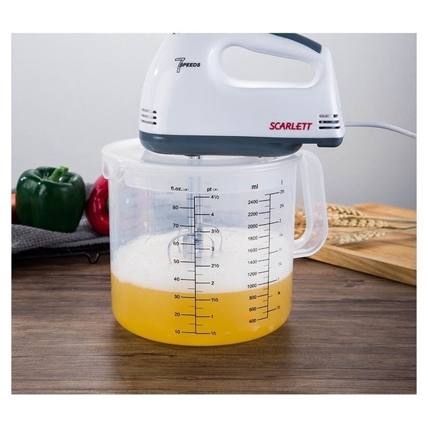 Ca Nhựa Đánh Trứng và Kem Cheese  Có Nắp 2L5