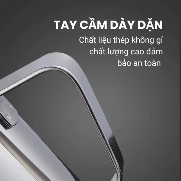 Bình đựng nước inox có nắp ngắn 1500ml