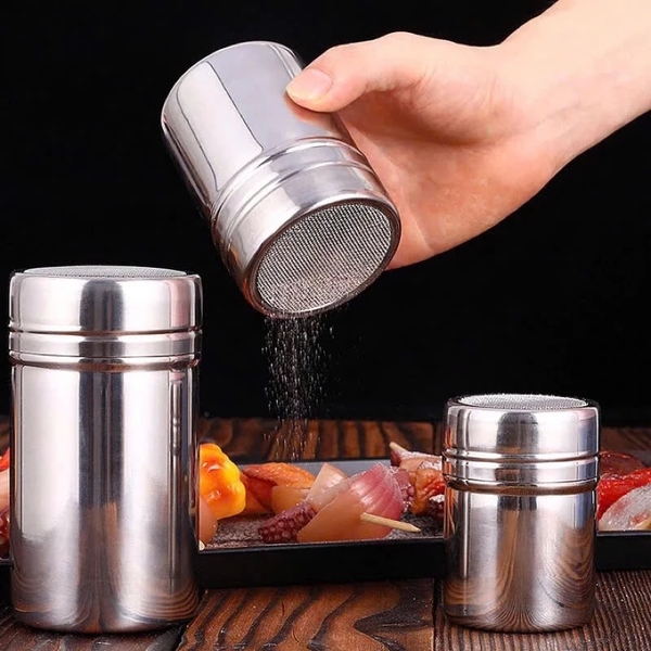 Lọ rắc bột cacao nhỏ