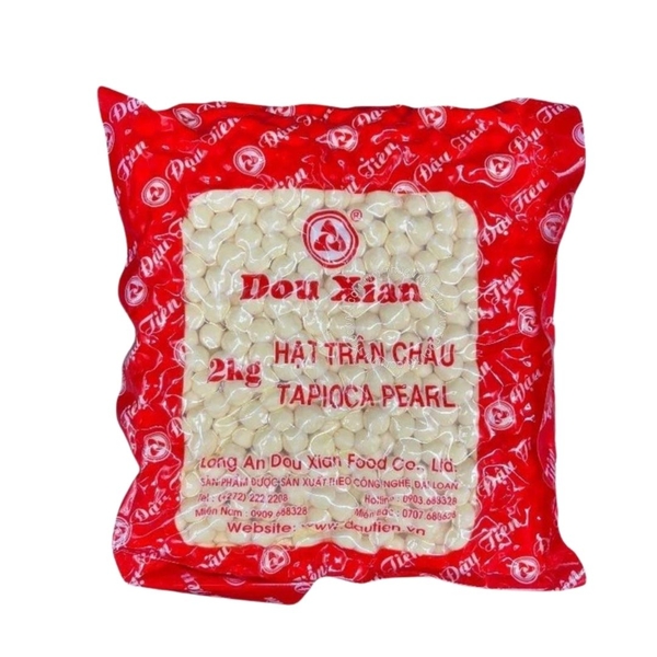 2kg Trân Châu DouXian size 2.5 - Trắng