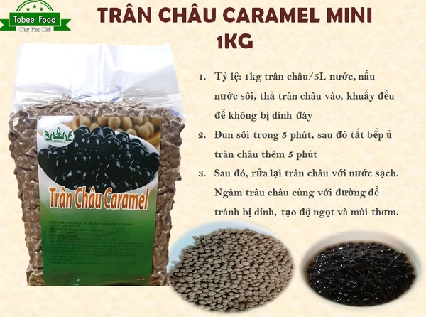 Trân châu mini Royal 1kg _ caramen