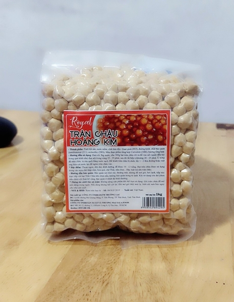 Trân châu mini Royal 1kg _ hoàng kim