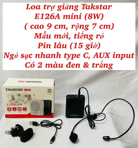 Loa Trợ Giảng E126A (ko vat)