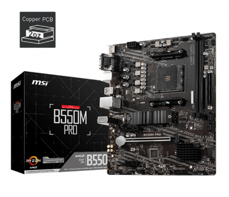 Mainboard MSI B550M-A PRO VAT