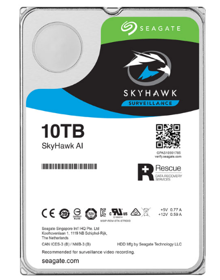 HDD SEAGATE SKYHAWK AI 10TB CHÍNH HÃNG VAT