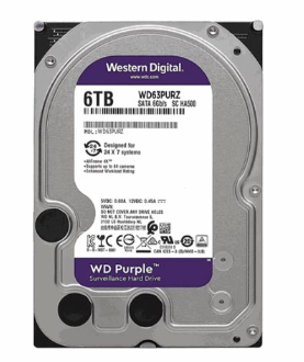 HDD WESTERN 6TB PURX SATA3,64M (CHUYÊN CAMERA) CHÍNH HÃNG WESTERN VIỆT NAM