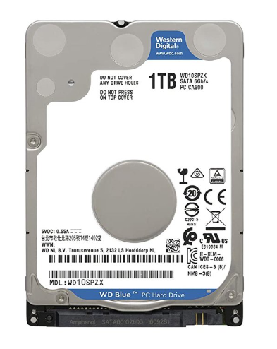 HDD LAPTOP WESTERN BLUE 1TB CHÍNH HÃNG VAT