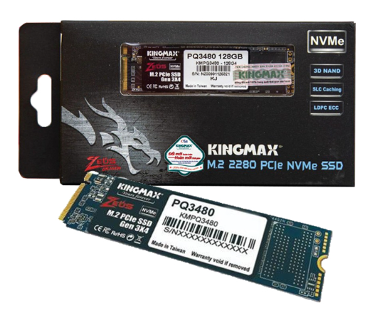 SSD KINGMAX 128GB PQ3480 NVME VAT