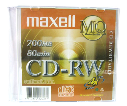 ĐĨA CD MAXCEL RW