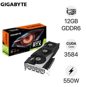 CARD VGA Gigabyte RTX3060 GAMING OC 12G VAT