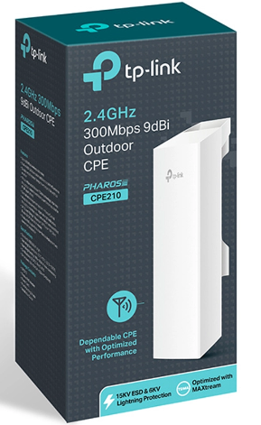 PHÁT WIFI BẮN ĐIỂM TPLINK CPE_210 (OUTDOOR) VAT