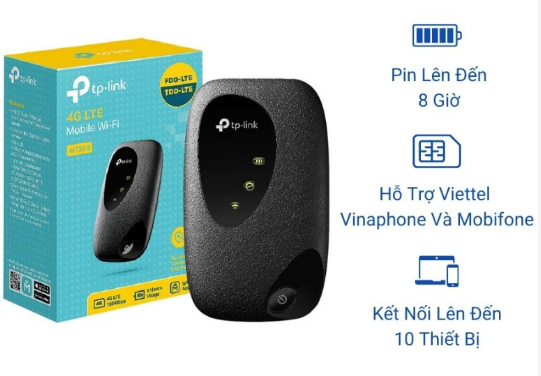 PHÁT WIFI TPLINK M7200 4G (PIN,SIM)VAT