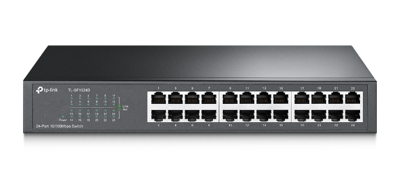 SWITCH TP-LINK SF1024D 24 PORT 10/100M CHÍNH HÃNG VAT FULL