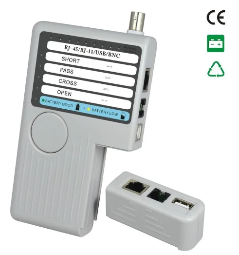 TEST MẠNG PRO 4 IN 1 (Test RJ45-RJ11-USB-Cáp In+Đồng trục)