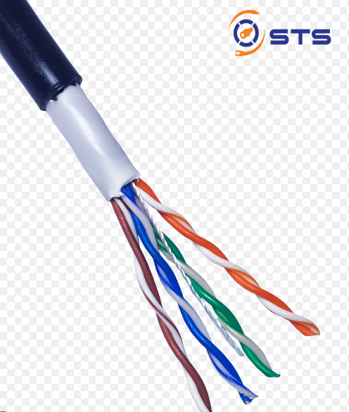 CÁP MẠNG STS 5E UTP NGOÀI TRỜI COPPER 24AWG CAT5EOBC 305M VAT