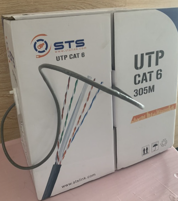 Cáp Mạng STS 6E UTP CCA 305M VAT