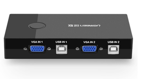 SWITCH KVM VGA UGREEN 2 CPU DÙNG CHUNG 1 LCD 30357 VAT