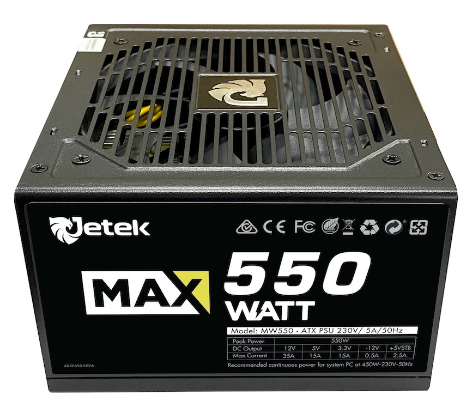 Nguồn Jetek 550W MAXWAT/ELITE V2 VAT