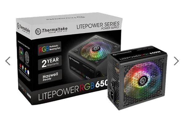 Nguồn Thermaltake LitePower RGB 650W VAT