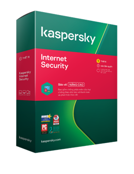 KASPERSKY INTERNET SECURITY 5PC/1 NĂM New full box Chính hãng VAT