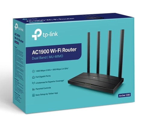 PHÁT WIFI  TPLINK  C80 (2 BĂNG TẦNG) VAT