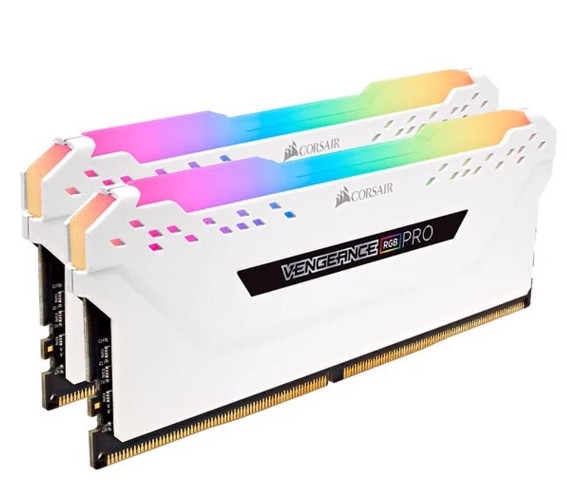 Ram PC DR4 Corsair 16GB/3200 2x8G Vengeance RGB Pro Trắng VAT