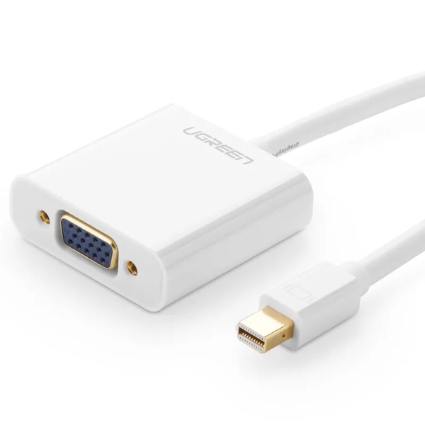Cáp Mini Displayport to VGA Ugreen 10458 (trắng)