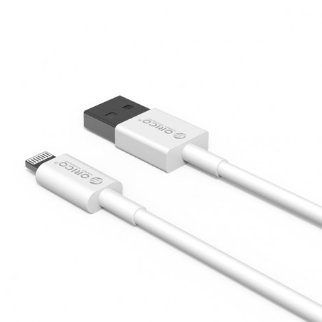 Cáp sạc và dữ liệu Iphone USB A to Lightning MFI - AL01-10-WH
