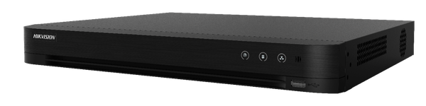 Đầu ghi hình Hikvision 4/8/16 kênh Turbo ACUSENSE( vỏ sắt ) - hỗ trợ camera HDTVI 8MP & 5 MP - 01/02 ổ cứng