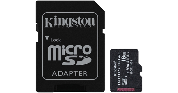 Thẻ nhớ Kingston Industrial microSDHC 16GB