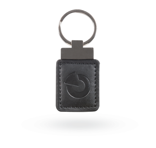 Thẻ RFID bằng da màu đen JABLOTRON JA-194J-BK