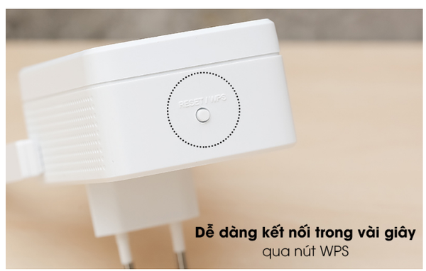 Repeater mở rộng sóng Wifi Chuẩn N Mercusys MW300RE
