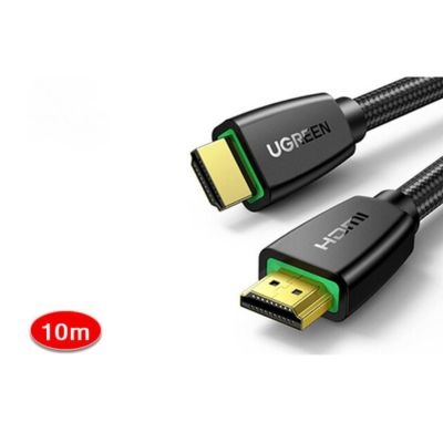 Cáp HDMI 10m chuẩn 2.0 Chính hãng Ugreen 40414 hỗ trợ 3D, 4K