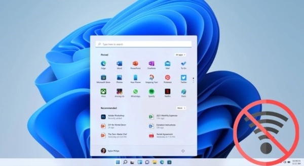 laptop mất biểu tượng wifi